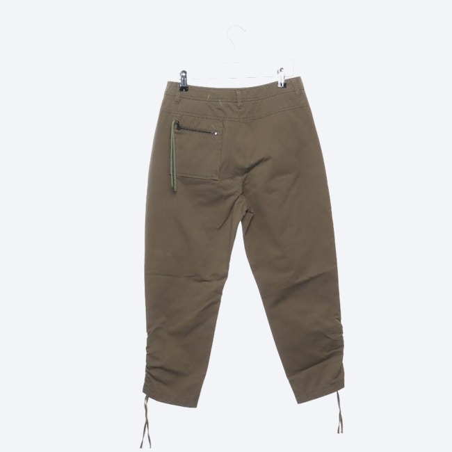 Image 2 of Trousers 36 Olive Green in color Green | Vite EnVogue
