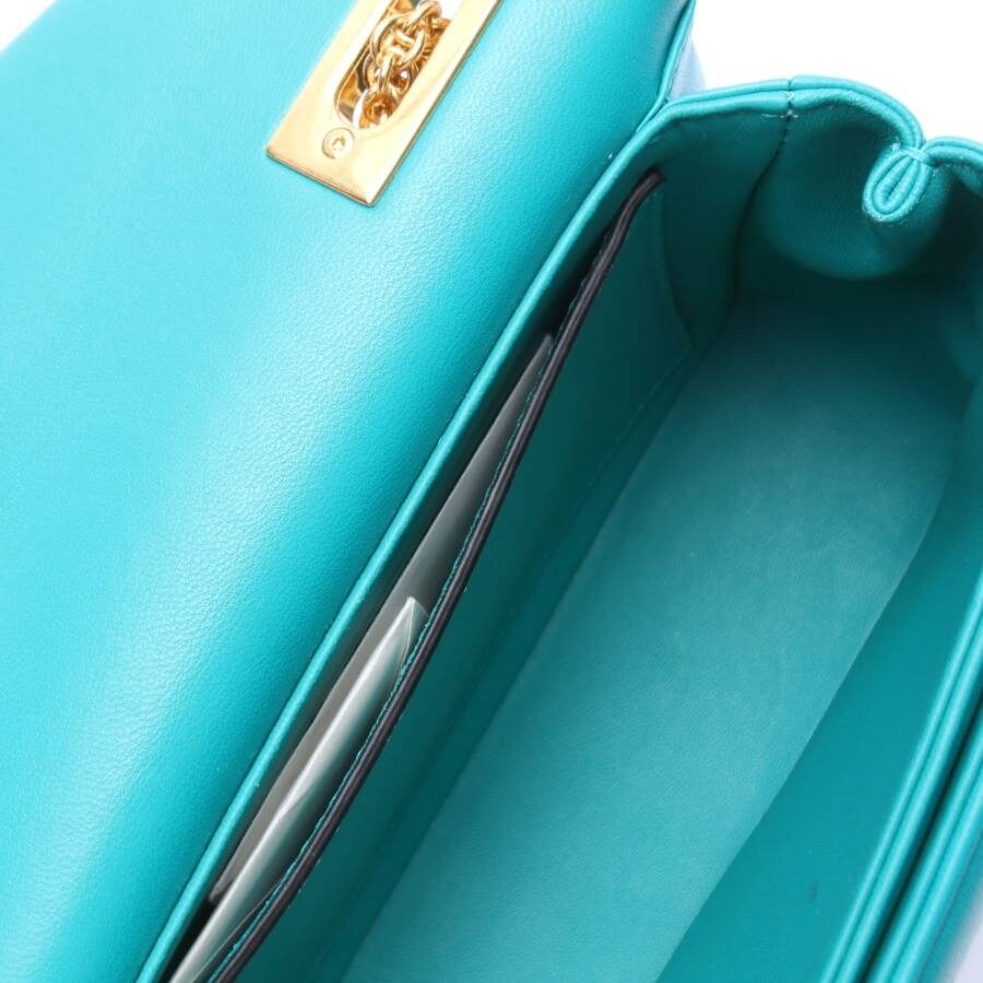 Image 5 of Rockstud Shoulder Bag Turquoise in color Blue | Vite EnVogue