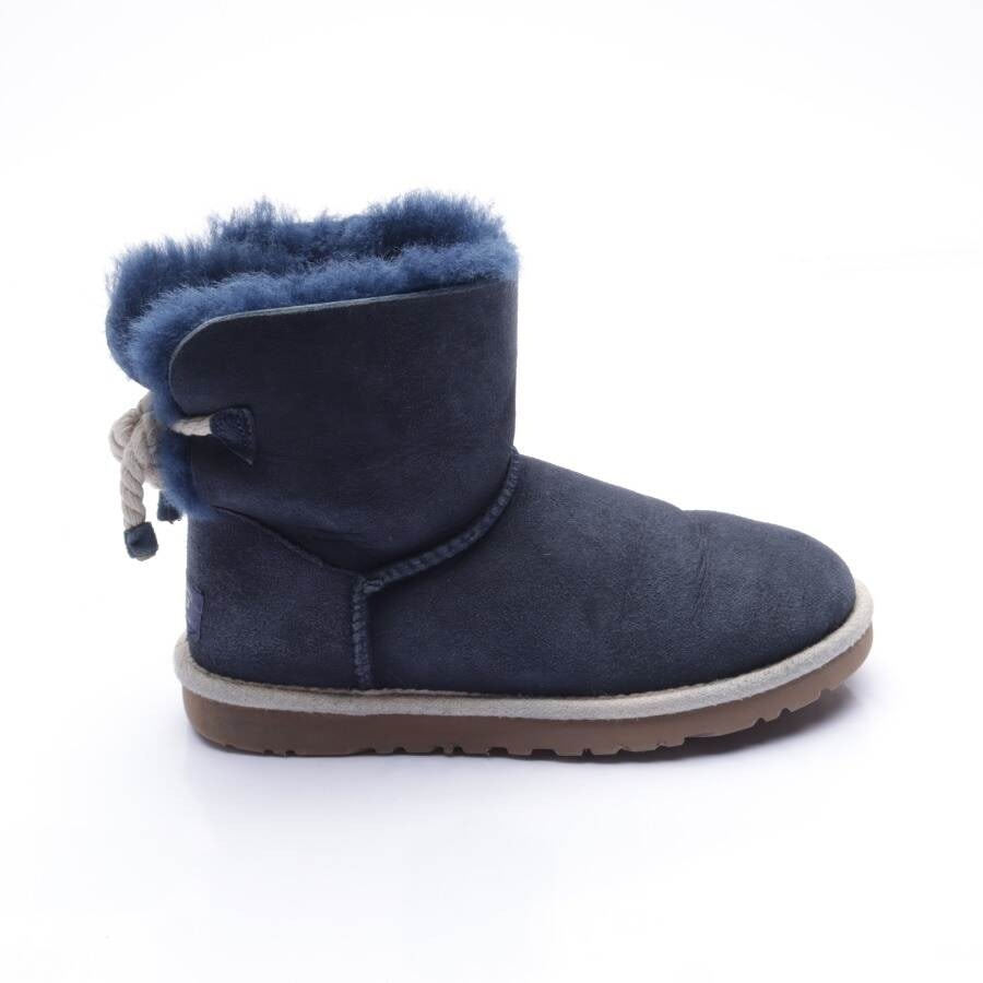 Image 1 of Bailey Bow Ankle Boots EUR 36 Navy in color Blue | Vite EnVogue