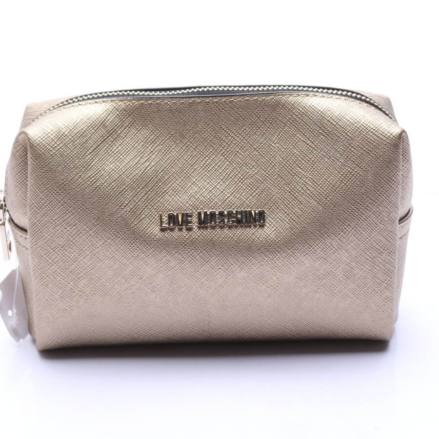 Image 1 of Cosmetic Case Gold in color Metallic | Vite EnVogue