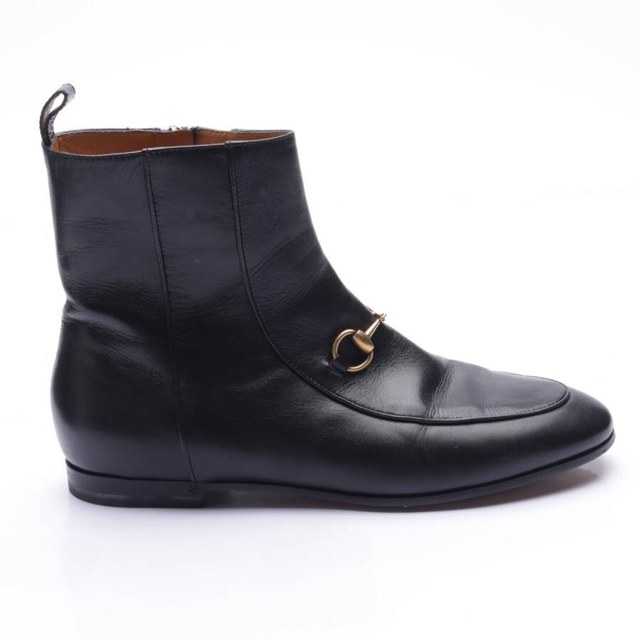 Image 1 of Horsebit Ankle Boots EUR 37 Black in color Black | Vite EnVogue