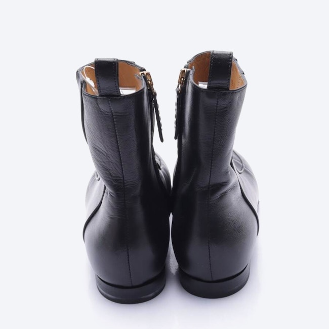 Image 3 of Horsebit Ankle Boots EUR 37 Black in color Black | Vite EnVogue