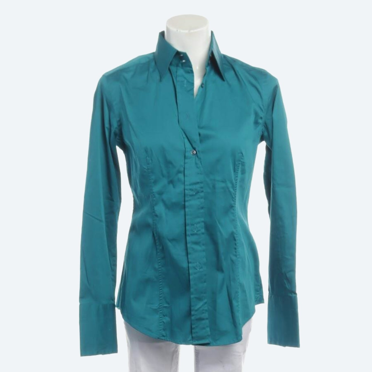 Image 1 of Shirt 40 Turquoise in color Blue | Vite EnVogue