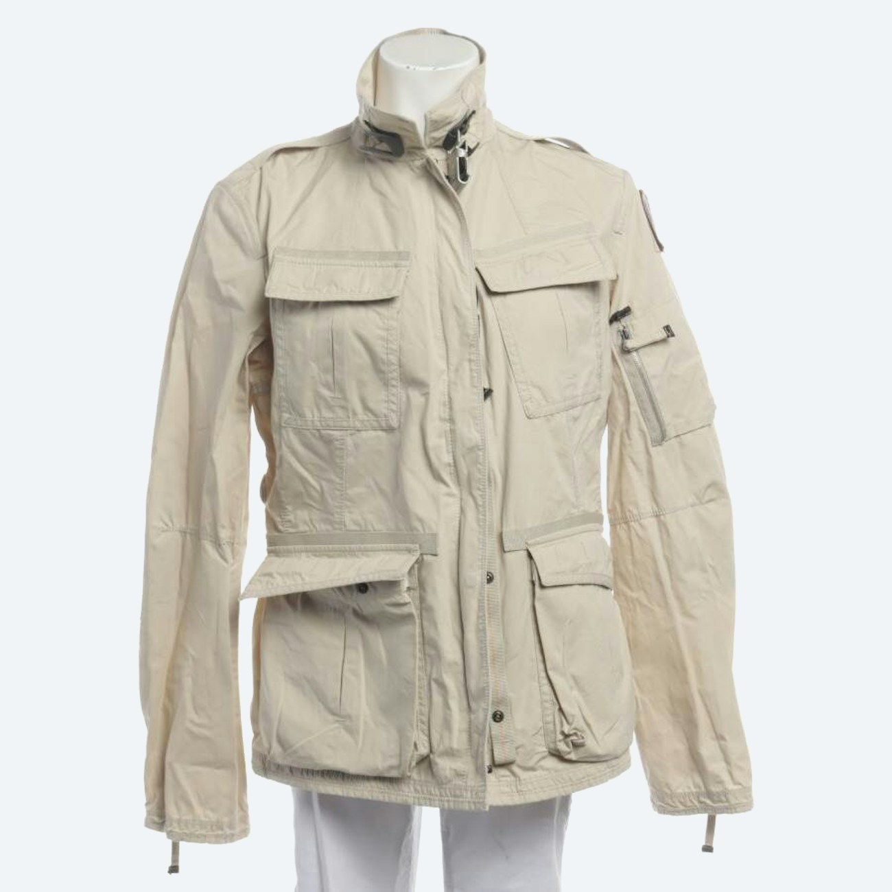 Image 1 of Summer Jacket XL Beige in color White | Vite EnVogue