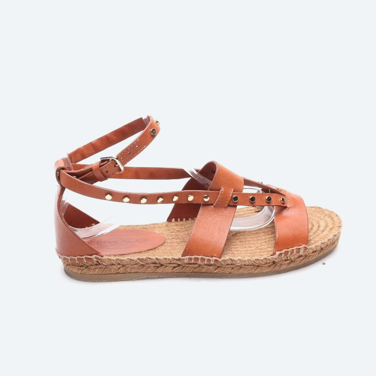 Image 1 of Strappy Sandals EUR 39.5 Brown in color Brown | Vite EnVogue