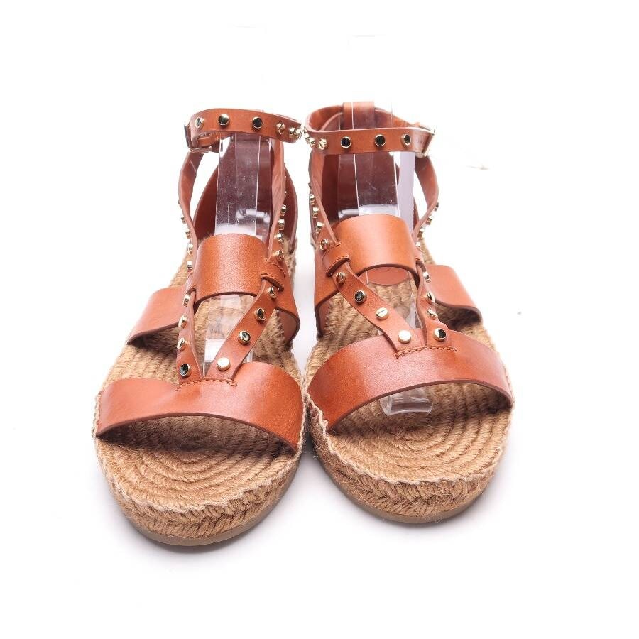 Image 2 of Strappy Sandals EUR 39.5 Brown in color Brown | Vite EnVogue