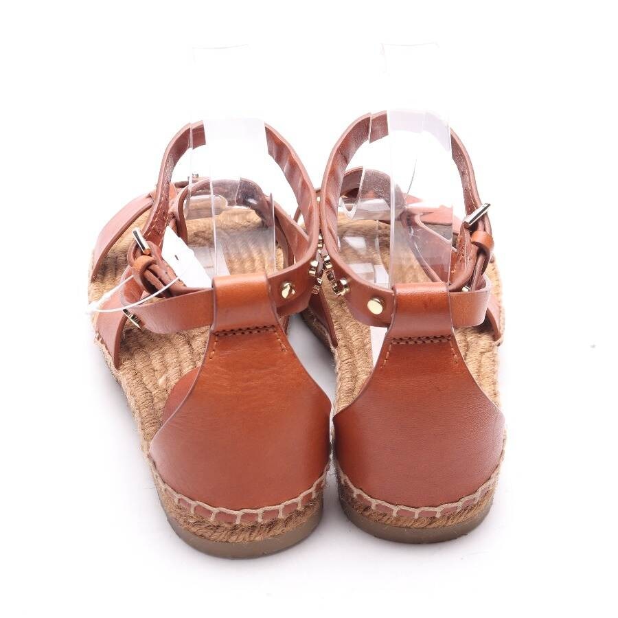 Image 3 of Strappy Sandals EUR 39.5 Brown in color Brown | Vite EnVogue