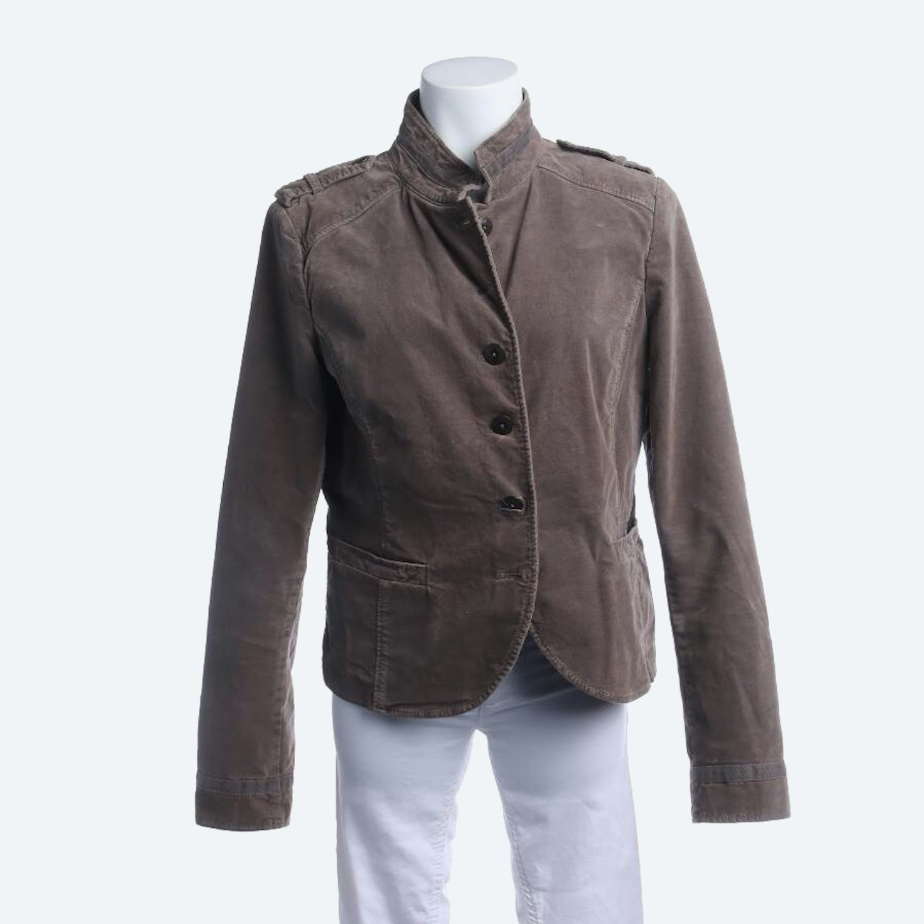 Image 1 of Summer Jacket 42 Dark Brown in color Brown | Vite EnVogue