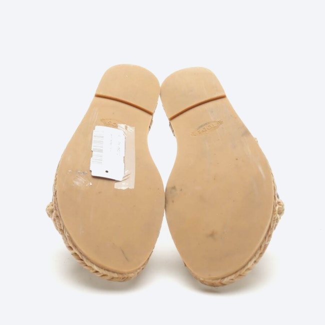 Image 4 of Sandals EUR 41 Cream in color White | Vite EnVogue