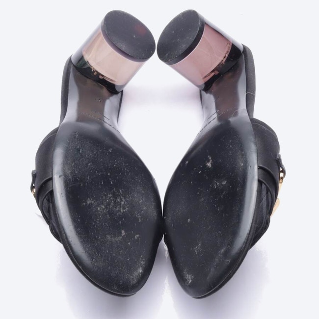 Image 4 of Heeled Mules EUR 37 Black in color Black | Vite EnVogue