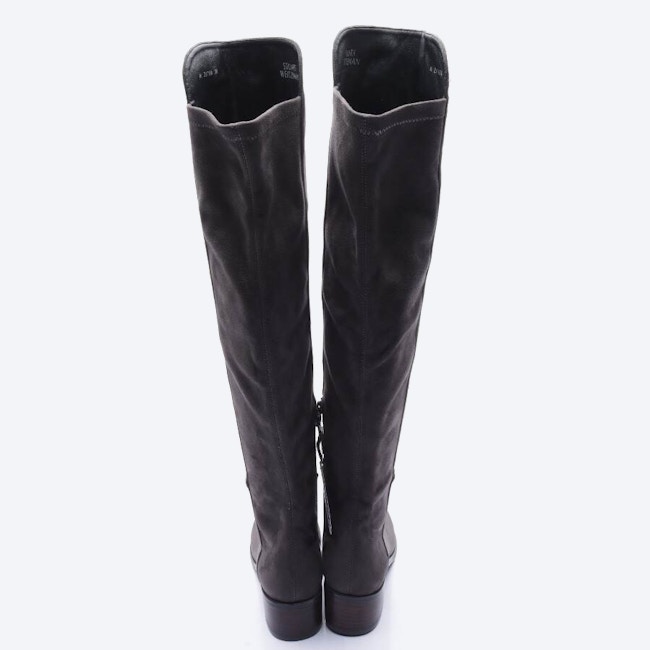 Image 3 of Overknee Boots EUR38 Dark Gray in color Gray | Vite EnVogue