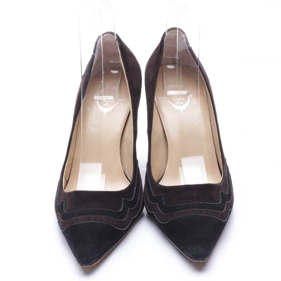 Image 2 of High Heels EUR 37.5 Dark Brown in color Brown | Vite EnVogue
