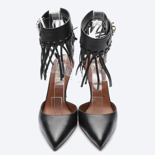 Image 2 of Rockstud Heeled Sandals EUR 35.5 Black in color Black | Vite EnVogue