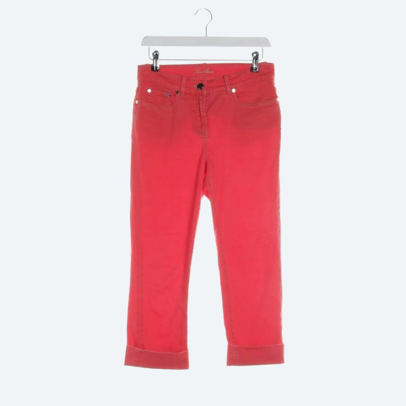 Image 1 of Jeans Straight Fit 36 Light Red in color Red | Vite EnVogue