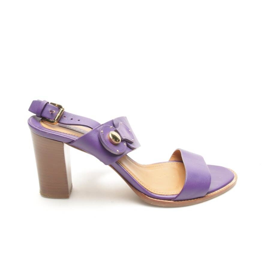 Image 1 of Heeled Sandals EUR 38.5 Purple in color Purple | Vite EnVogue