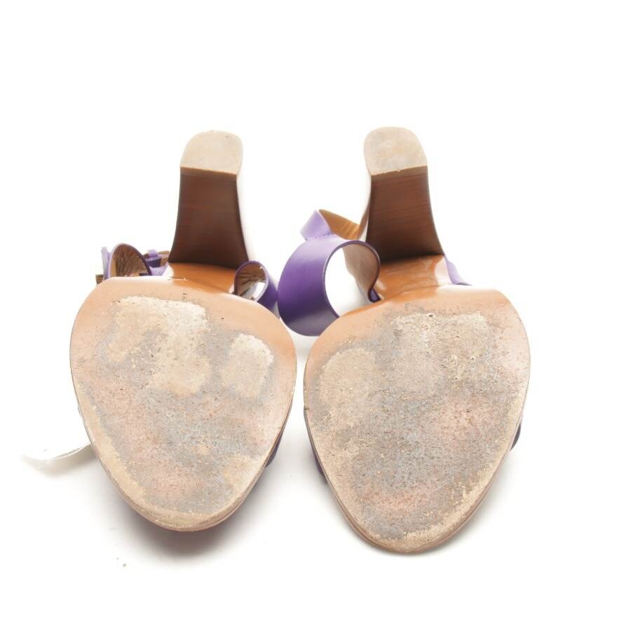 Image 4 of Heeled Sandals EUR 38.5 Purple in color Purple | Vite EnVogue