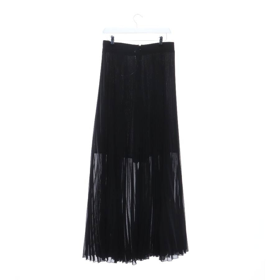 Image 2 of Skirt 36 Black in color Black | Vite EnVogue