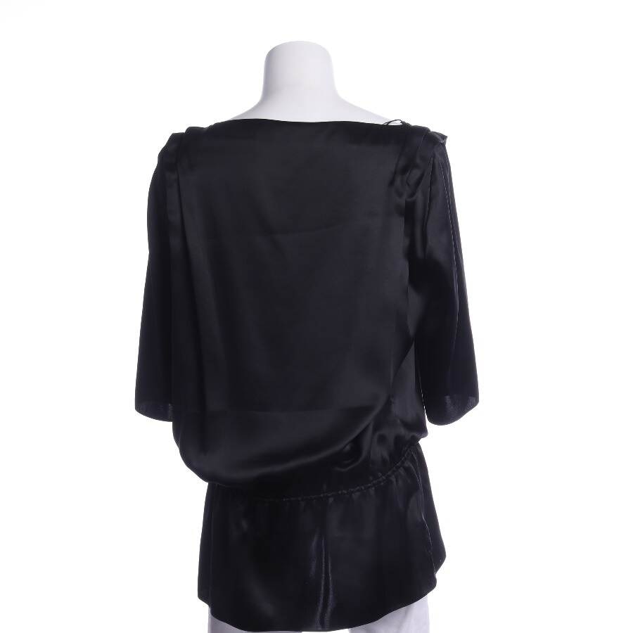 Image 2 of Silk  Tunic 38 Black in color Black | Vite EnVogue