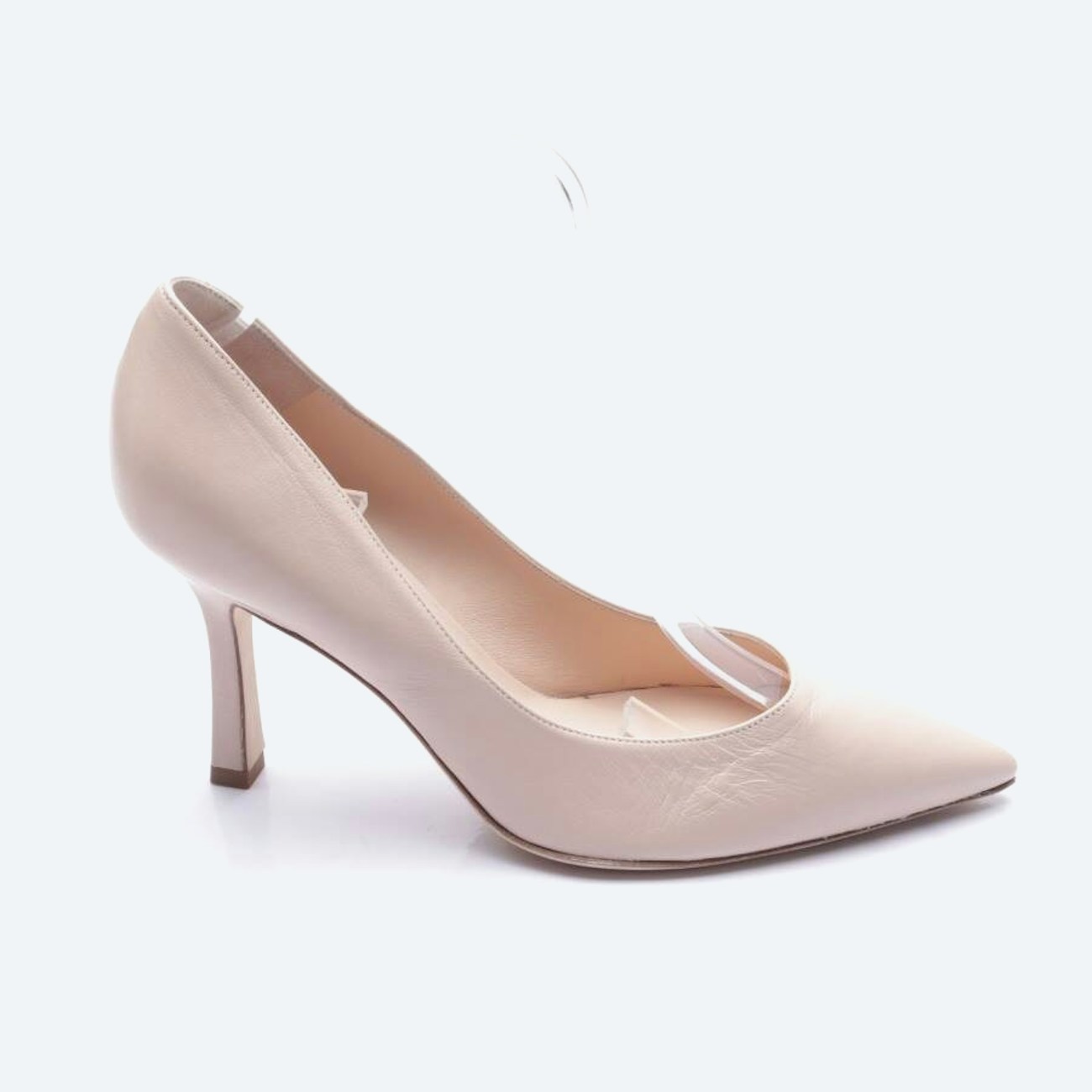 Image 1 of High Heels EUR 39.5 Cream in color White | Vite EnVogue
