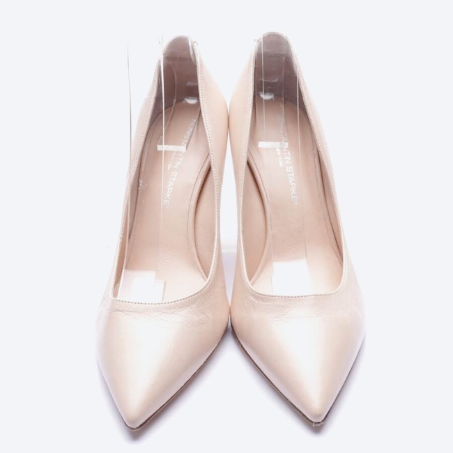 Image 2 of High Heels EUR 39.5 Cream in color White | Vite EnVogue