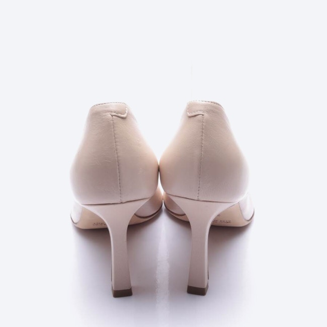Image 3 of High Heels EUR 39.5 Cream in color White | Vite EnVogue