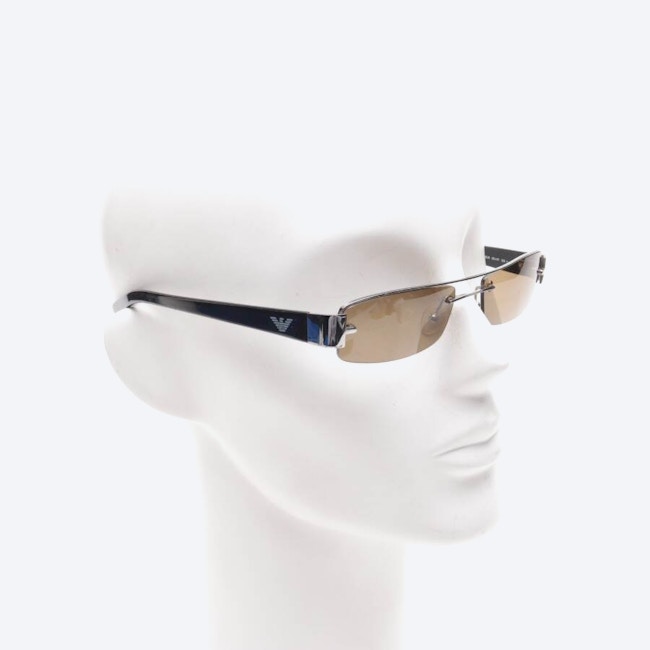 Image 2 of EA 9095/S Sunglasses Silver in color Metallic | Vite EnVogue