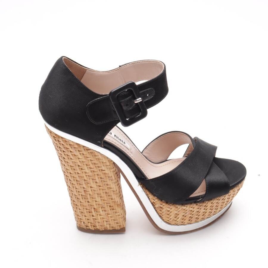 Image 1 of Heeled Sandals EUR 35 Black in color Black | Vite EnVogue
