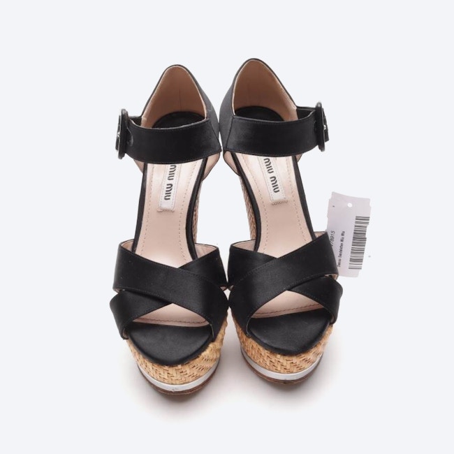 Image 2 of Heeled Sandals EUR 35 Black in color Black | Vite EnVogue