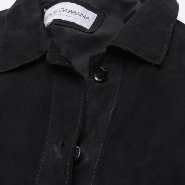 Image 3 of Leather Shirt 40 Black in color Black | Vite EnVogue