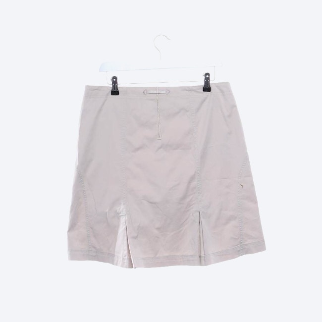 Image 2 of Skirt 40 Beige in color White | Vite EnVogue