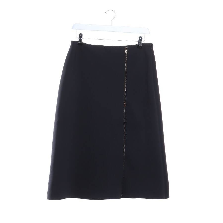 Image 1 of Skirt 40 Black in color Black | Vite EnVogue