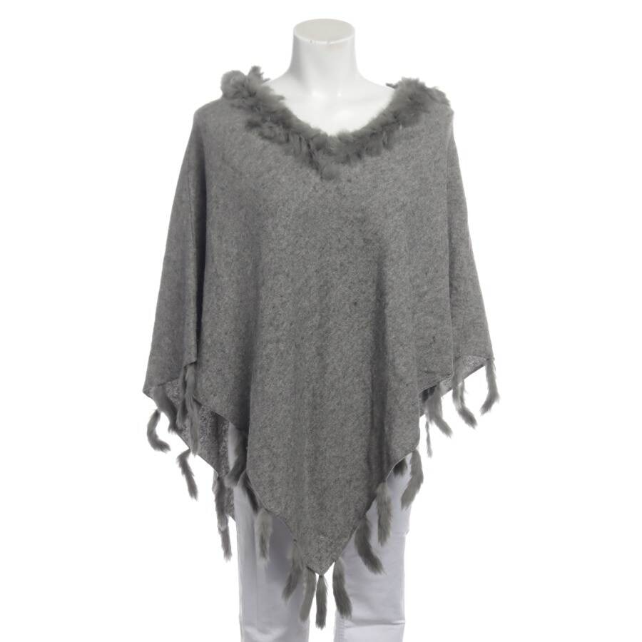 Bild 1 von Poncho L Grau in Farbe Grau | Vite EnVogue