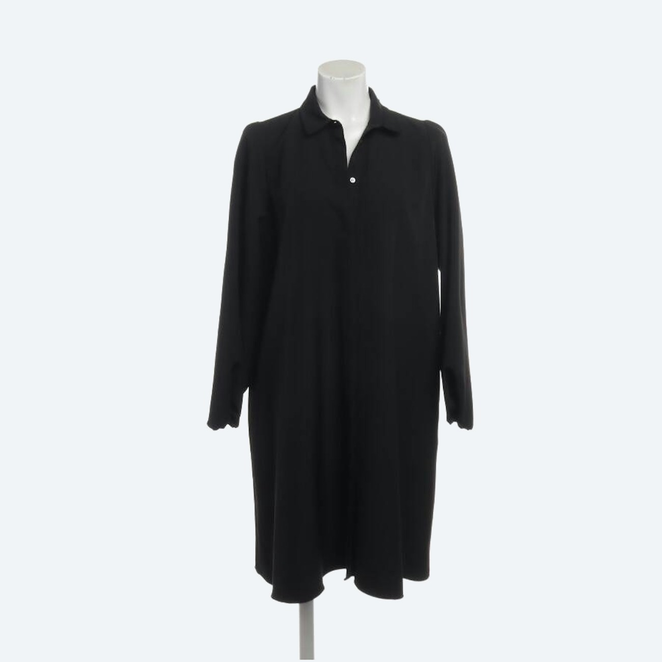 Image 1 of Shirt Dress M Black in color Black | Vite EnVogue