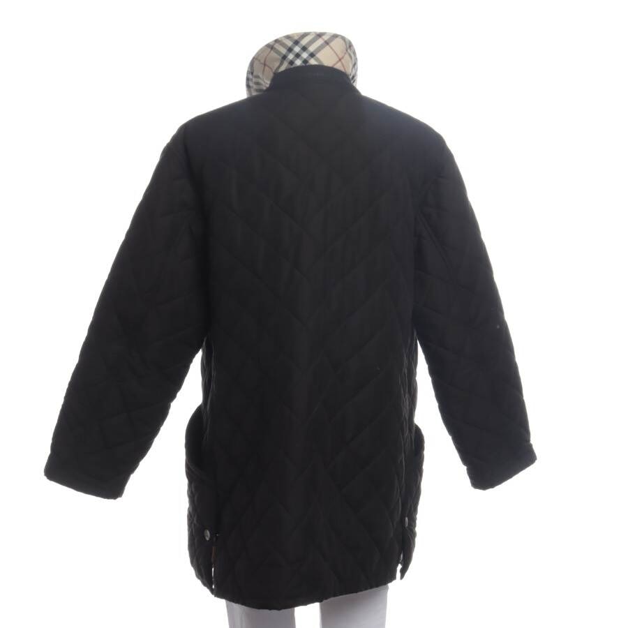 Image 2 of Quilted Coat 40 Black in color Black | Vite EnVogue