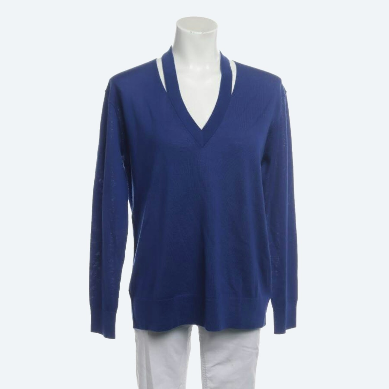 Image 1 of Wool Jumper L Blue in color Blue | Vite EnVogue