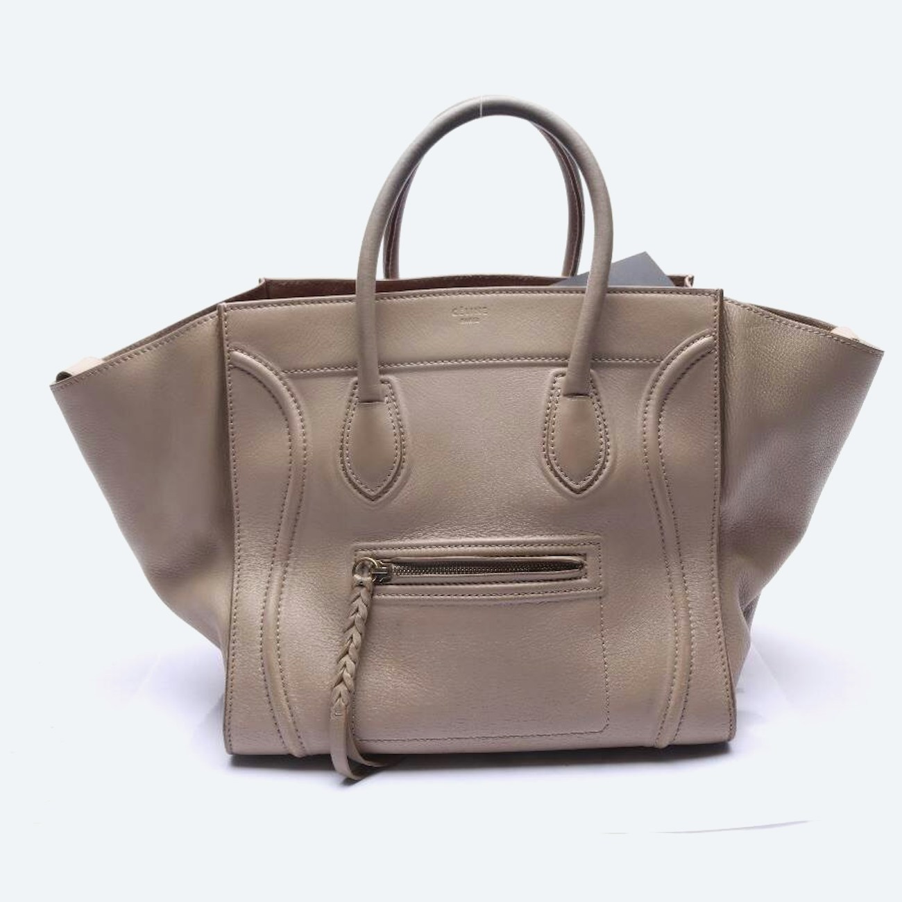 Image 1 of Luggage nano Handbag Light Brown in color Brown | Vite EnVogue