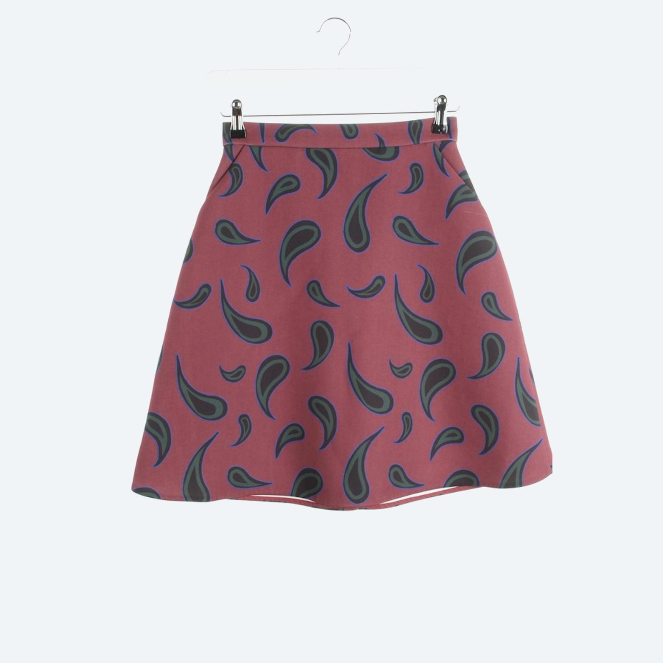 Image 1 of A-line skirts S burgundy in color red | Vite EnVogue
