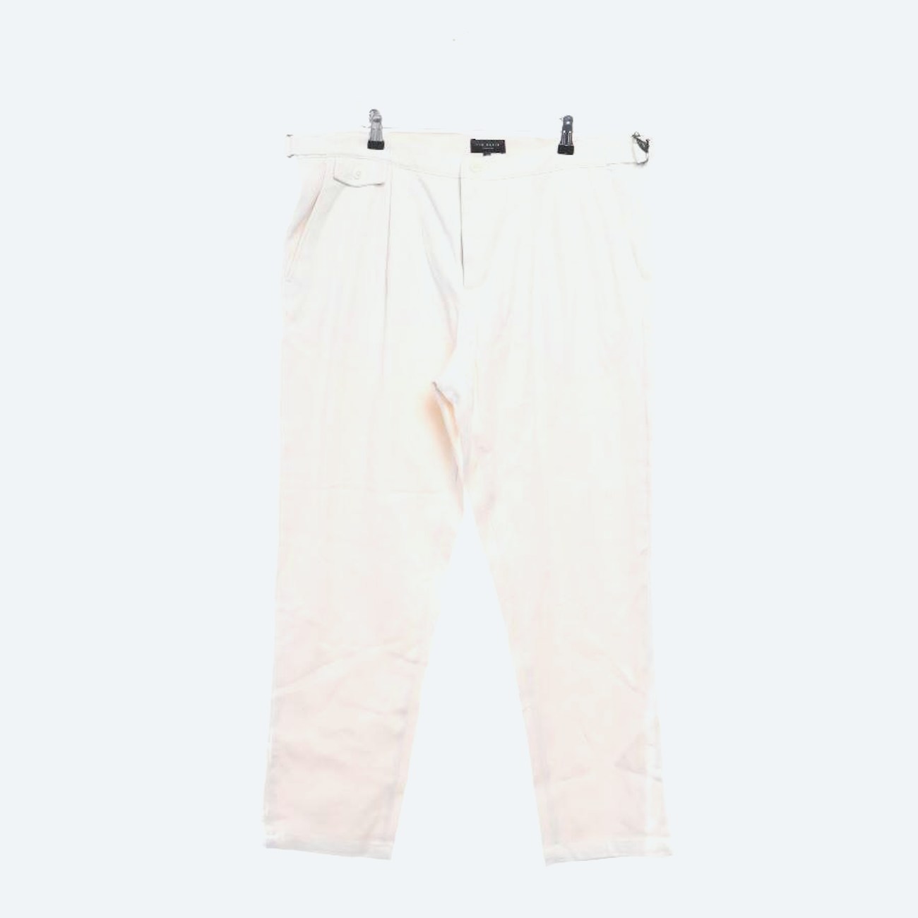 Image 1 of Trousers W38 Cream in color White | Vite EnVogue