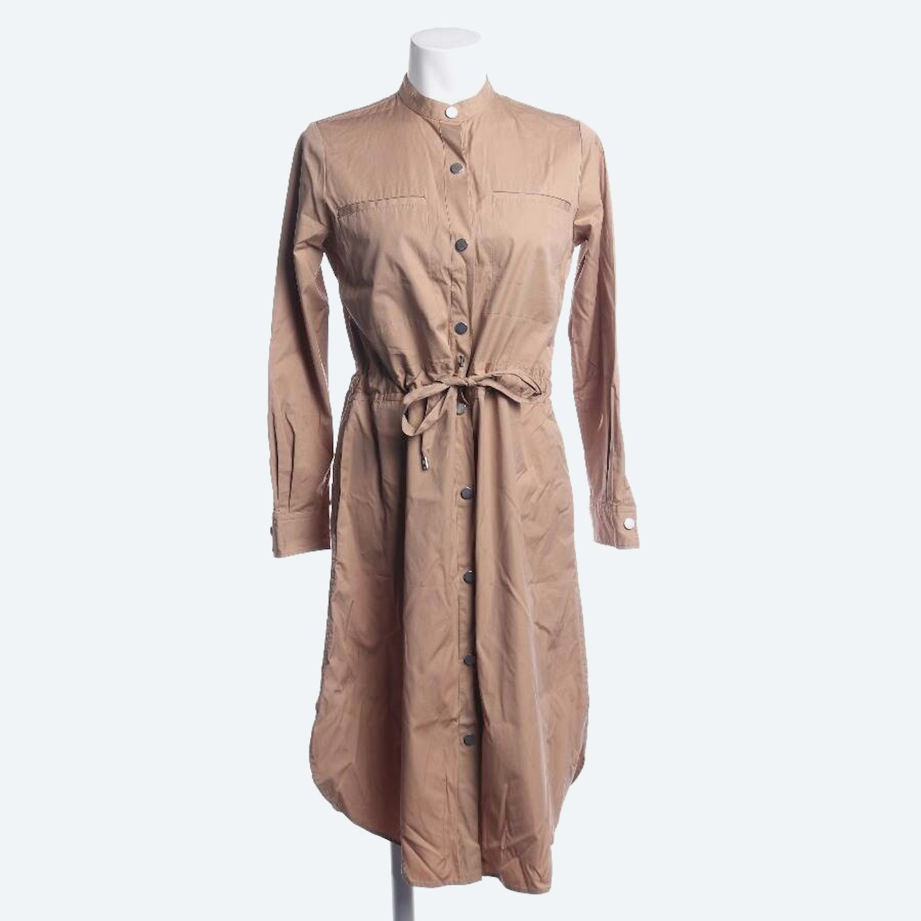 Image 1 of Shirt Dress 34 Light Brown in color Brown | Vite EnVogue