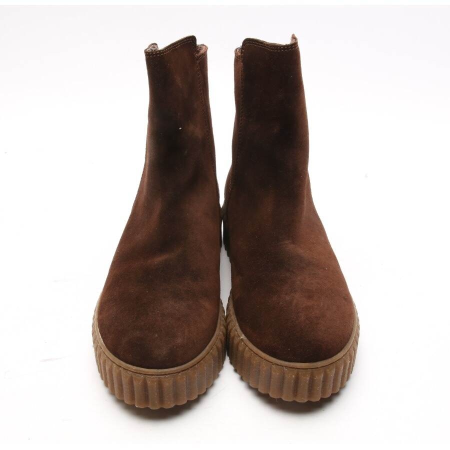 Image 2 of Ankle Boots EUR 41 Dark Brown in color Brown | Vite EnVogue
