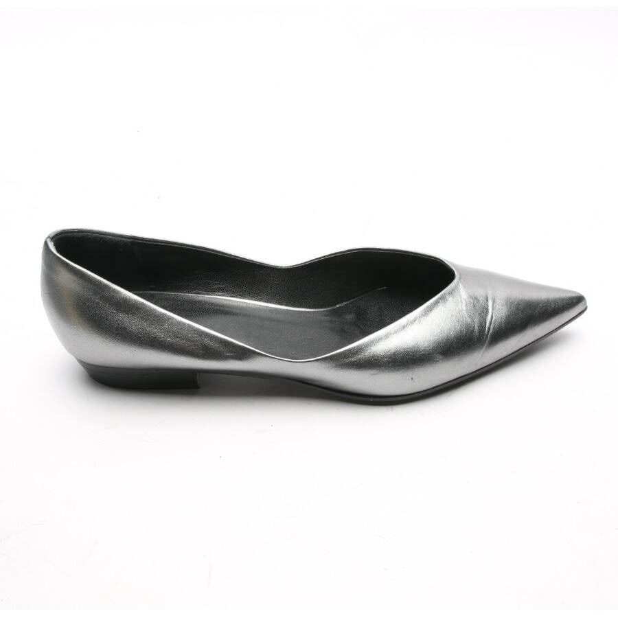 Image 1 of Ballet Flats EUR 41.5 Silver in color Metallic | Vite EnVogue