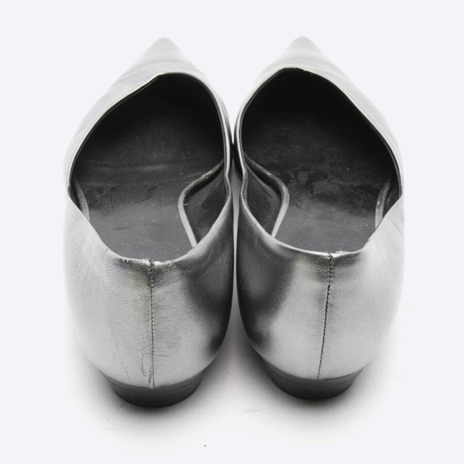 Image 3 of Ballet Flats EUR 41.5 Silver in color Metallic | Vite EnVogue