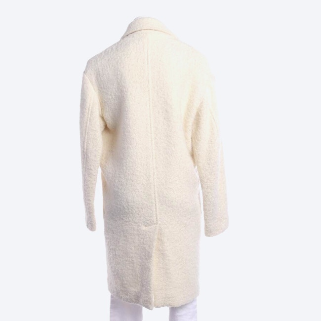 Image 2 of Between-seasons Coat 32 Cream in color White | Vite EnVogue