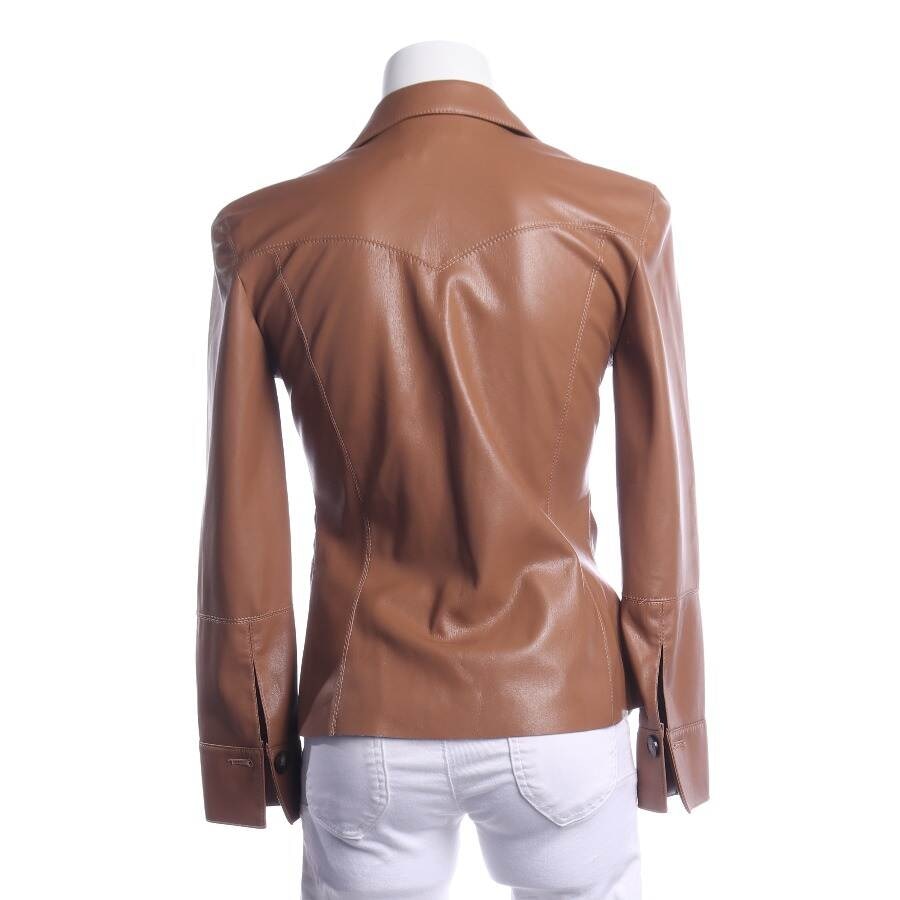Image 2 of Shirt XS Light Brown in color Brown | Vite EnVogue