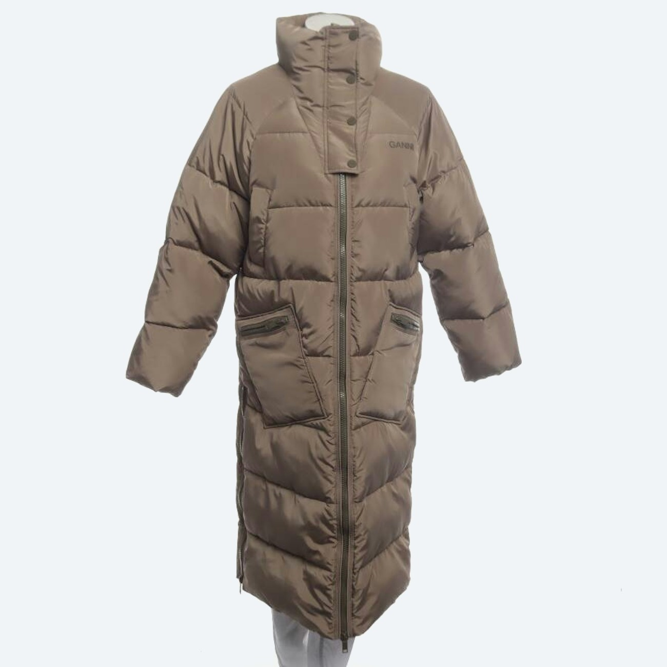 Image 1 of Winter Coat 2XS Light Brown in color Brown | Vite EnVogue