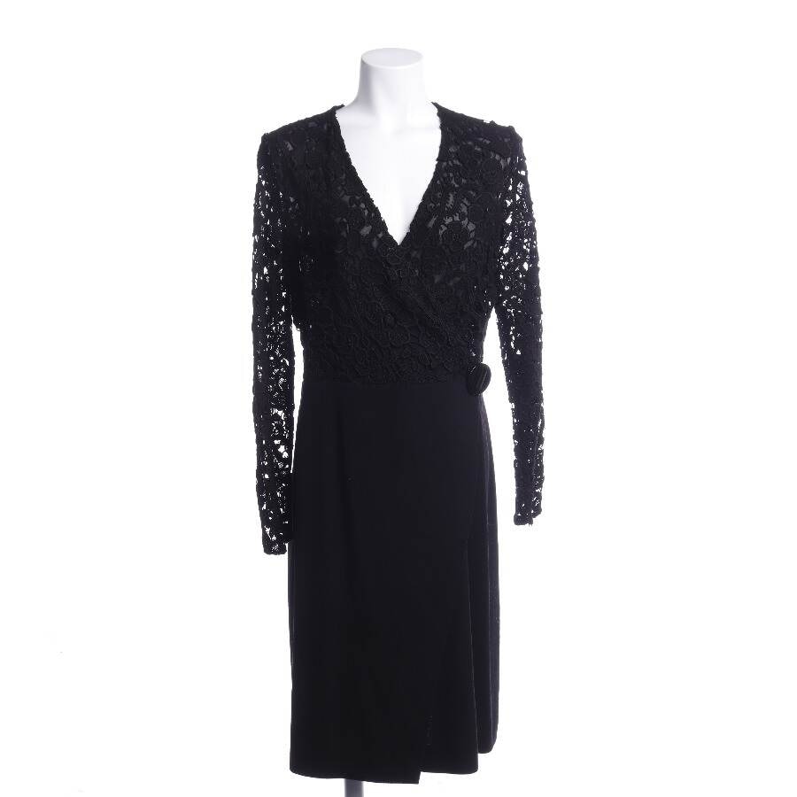 Image 1 of Wool Dress 40 Black in color Black | Vite EnVogue