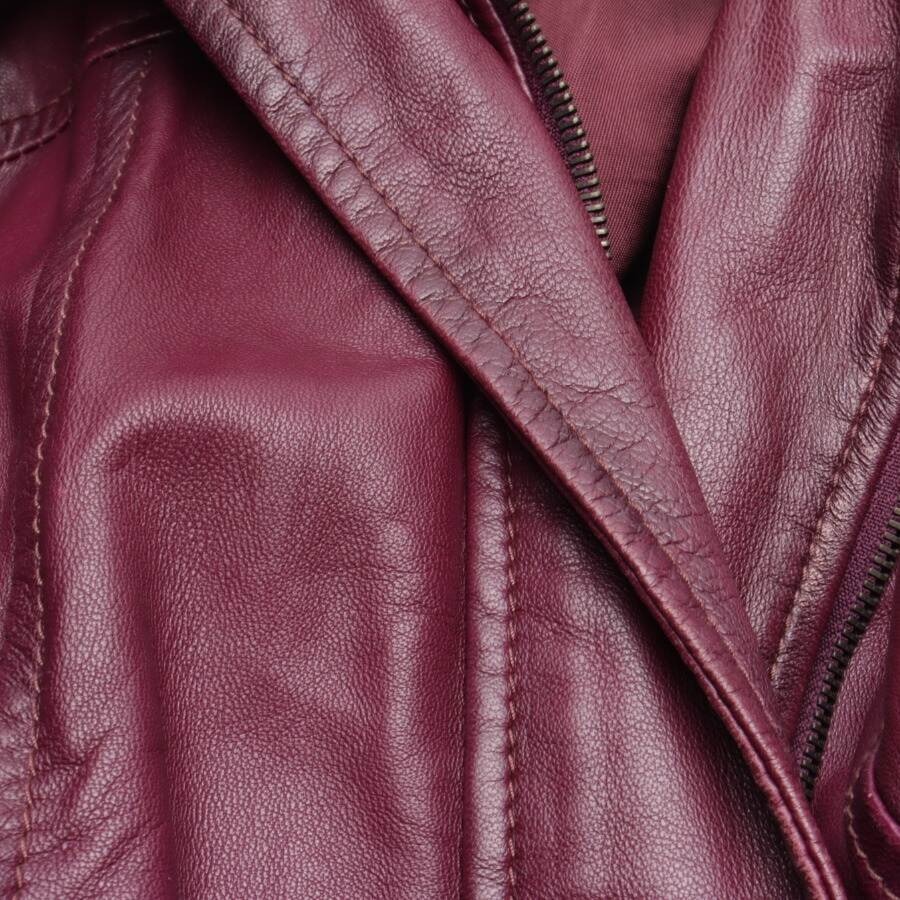 Image 3 of LeatherJacket 36 Bordeaux in color Red | Vite EnVogue