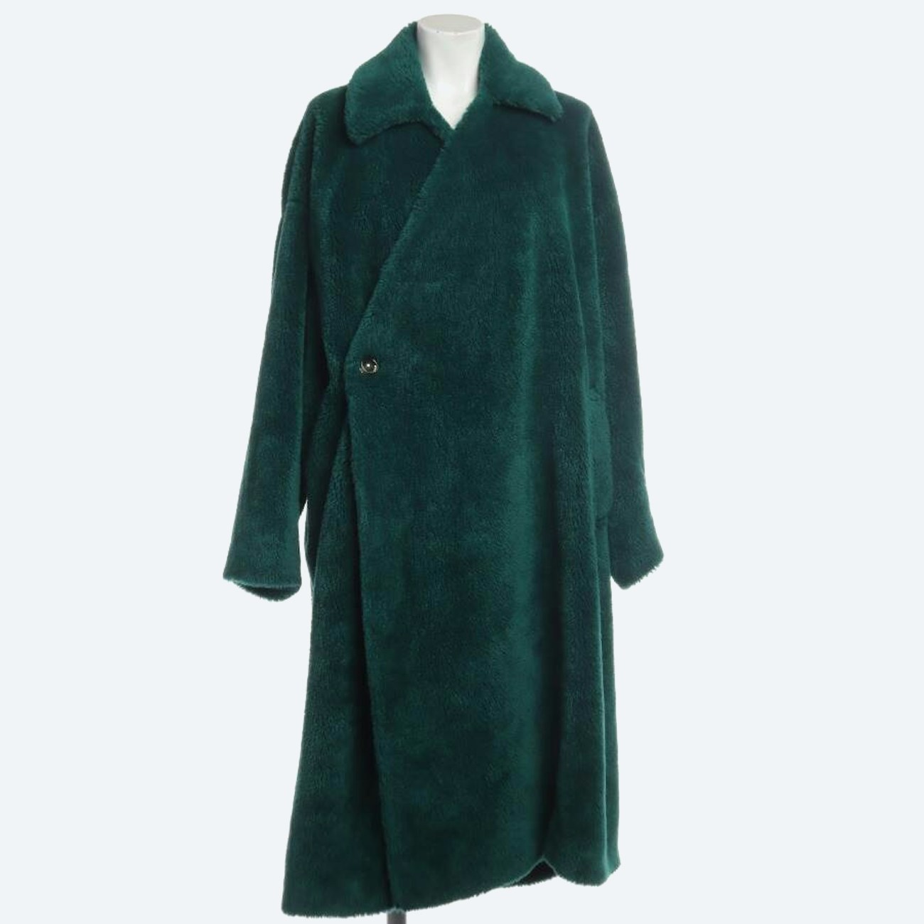 Image 1 of Winter Coat 34 Green in color Green | Vite EnVogue