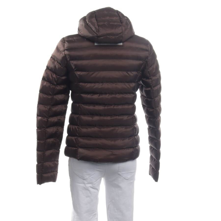 Image 2 of Quilted Jacket XS Dark Brown in color Brown | Vite EnVogue