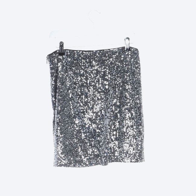 Image 2 of Mini Skirt 40 Silver in color Metallic | Vite EnVogue